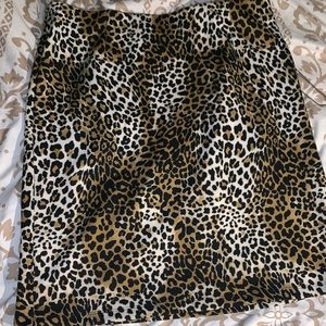 Leopard Mini Skirt